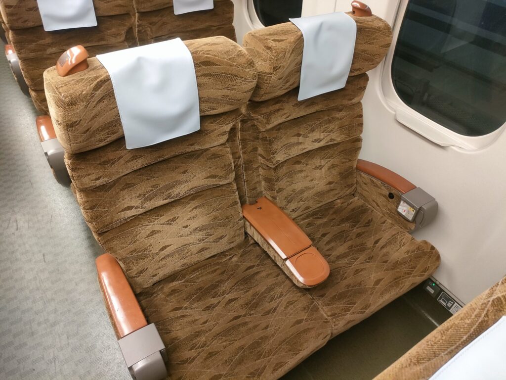 みずほの車内